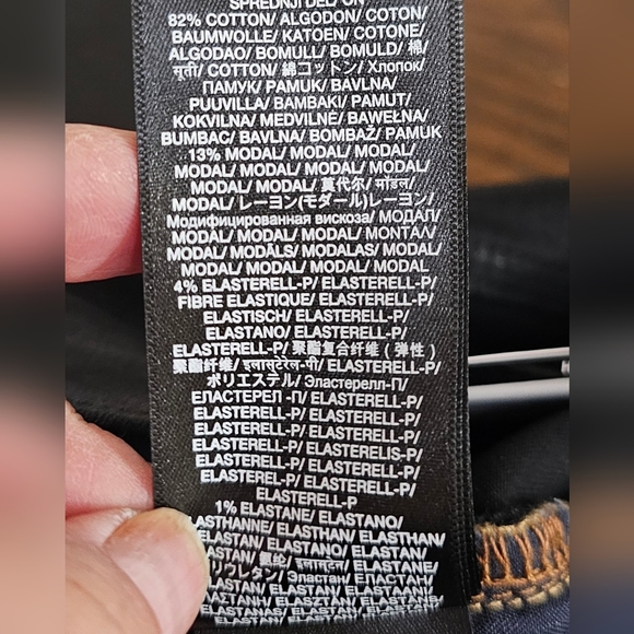 7 For All Mankind High Waist Ankle Skinny Denim Jeans NWT - Picture 9 of 9